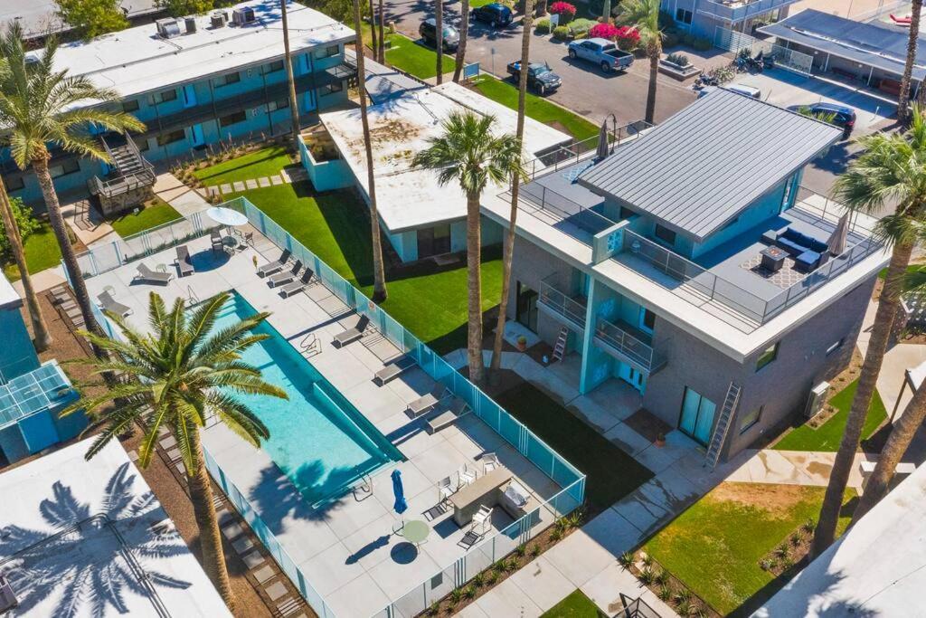 Large Studio Rooftop & Poolside - Walk To Old Town Scottsdale Kültér fotó